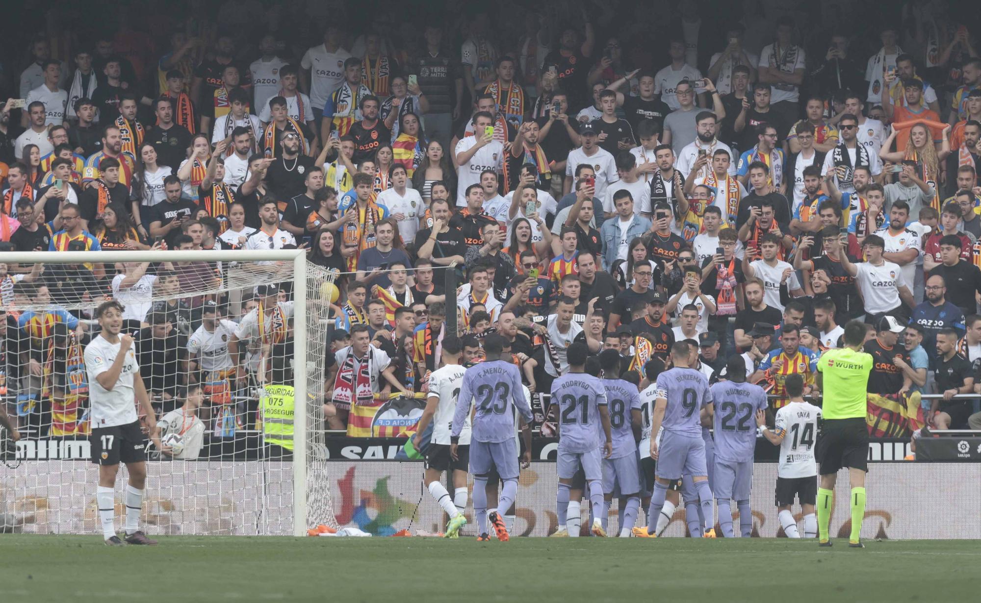 Valencia CF - Real Madrid en imágenes