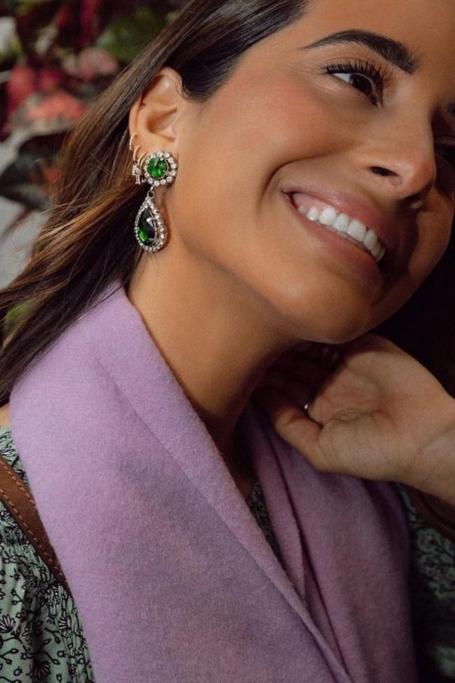 Los pendientes esmeralda