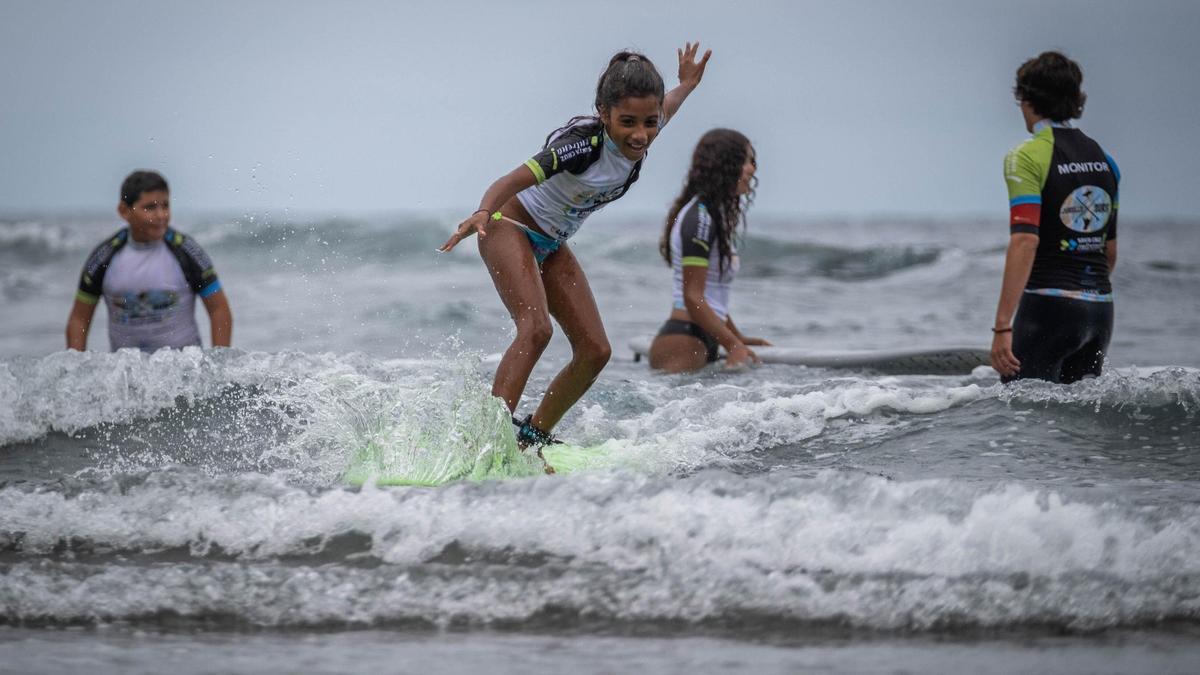 Curso de Surf en Santa Cruz.