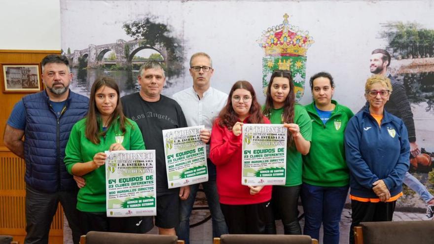 Presentación del torneo, ayer, en el consistorio.