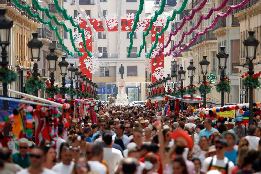 Ambiente del segundo día de Feria en el Centro