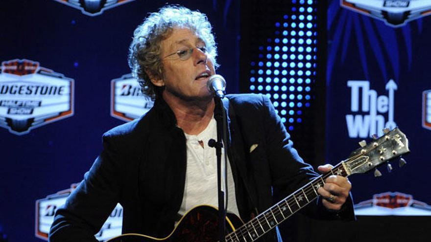 El cantante de la banda británica The Who, Roger Daltrey