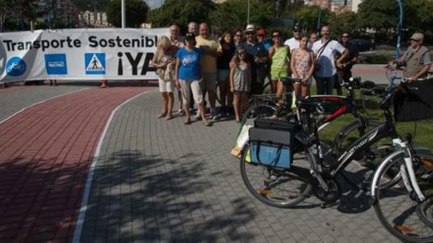 Reivindicación en la avenida de Dénia