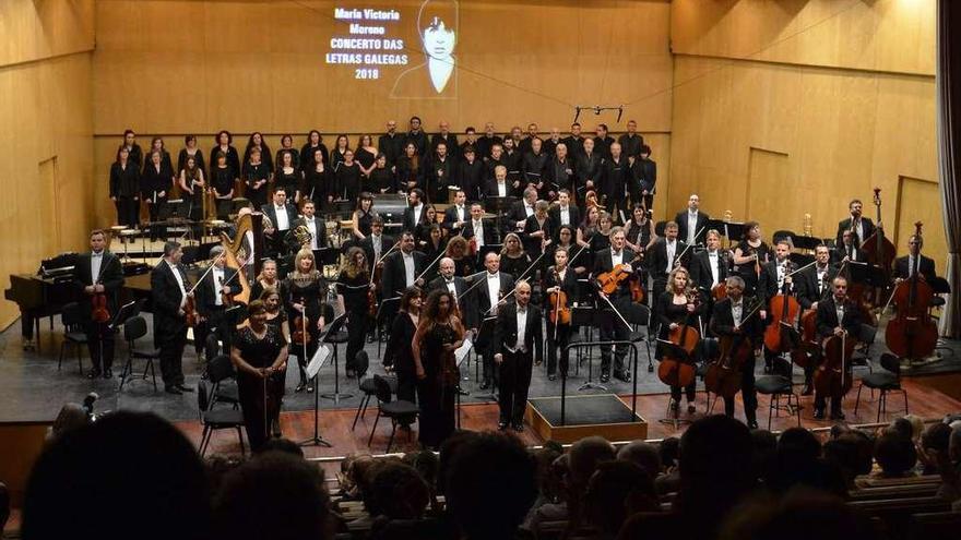 Concerto da Real Filharmonia, onte en Pontevedra. // Gustavo Santos