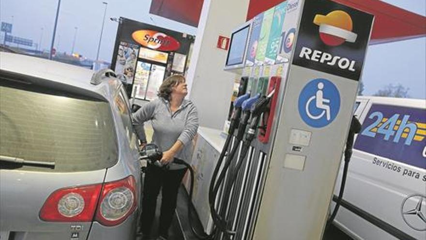 El precio del gasóleo se encarece un 20% en la región en el último año