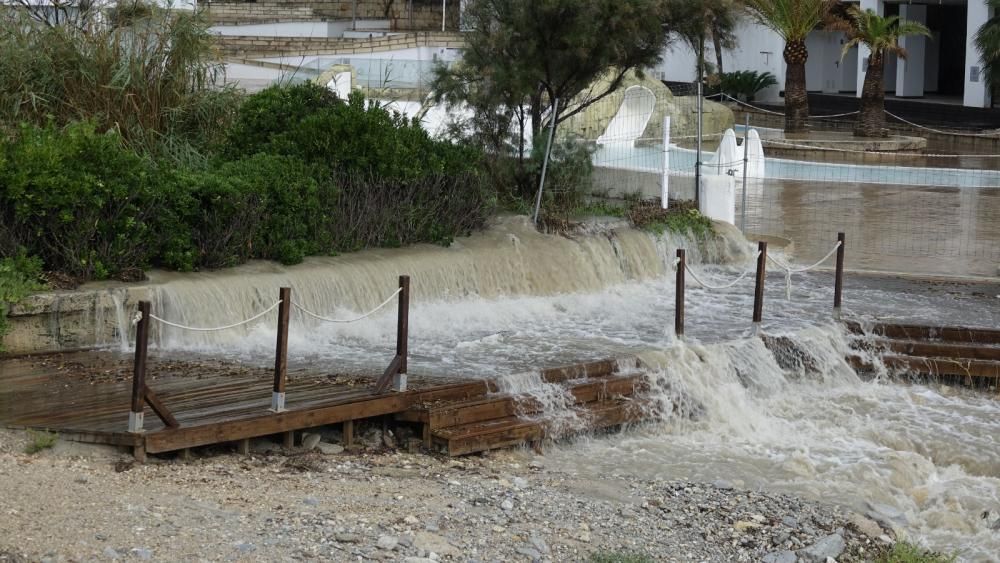 DANA en Mallorca: 28 incidentes provocados por las lluvias