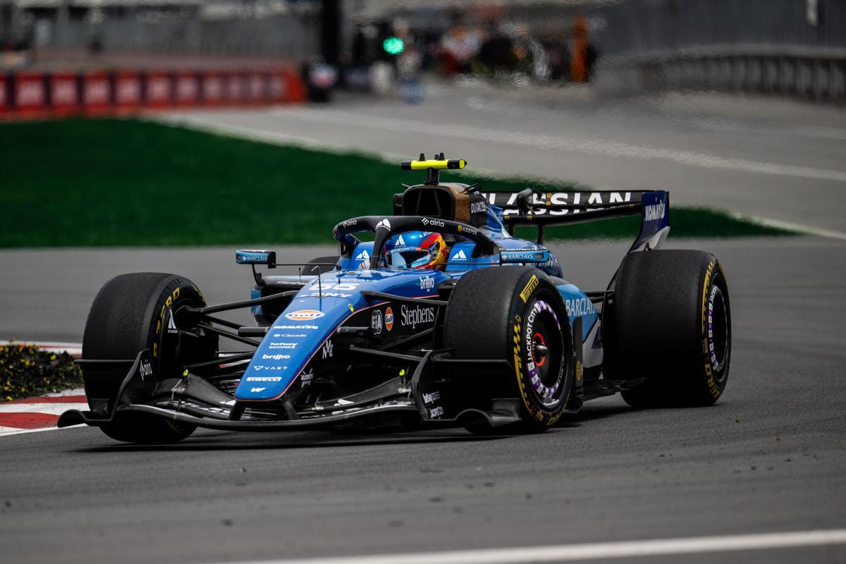 55 SAINZ Carlos (spa), Williams Racing FW48, action during the Formula 1 Grand Prix du Canada 2026, 5th round of the 2026 Formula One World Championship from May 22 to 24, 2026 on the Circuit Gilles Villeneuve, in Montréal, Canada - Photo Alberto Vimercati / DPPI AFP7 23/05/2026 ONLY FOR USE IN SPAIN