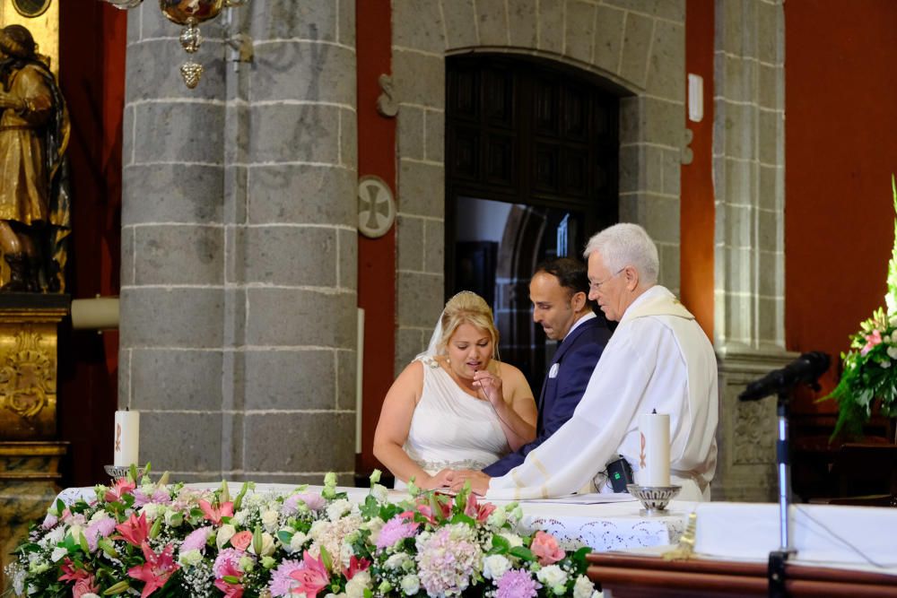 07-07-18. TEROR. Boda de Davinia Domínguez, ...