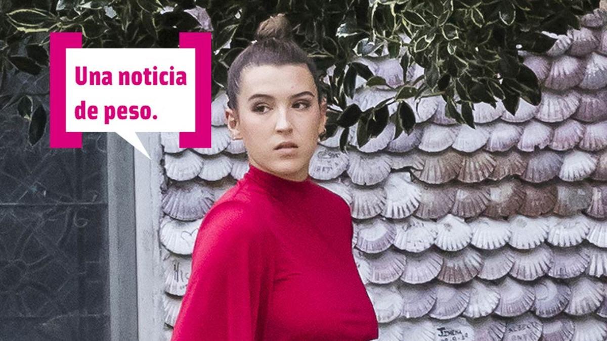 Alba Díaz nos comunica los kilos que ha ganado este verano
