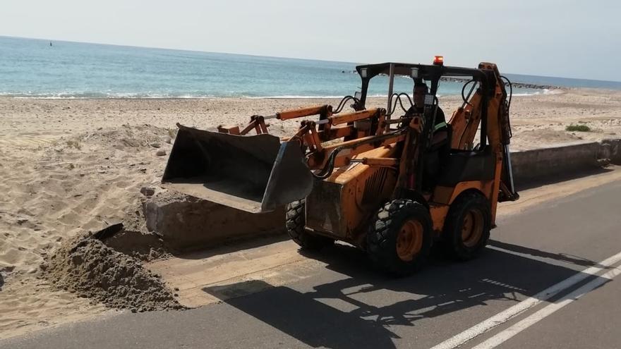 La playa Benafelí está en perfectas condiciones.