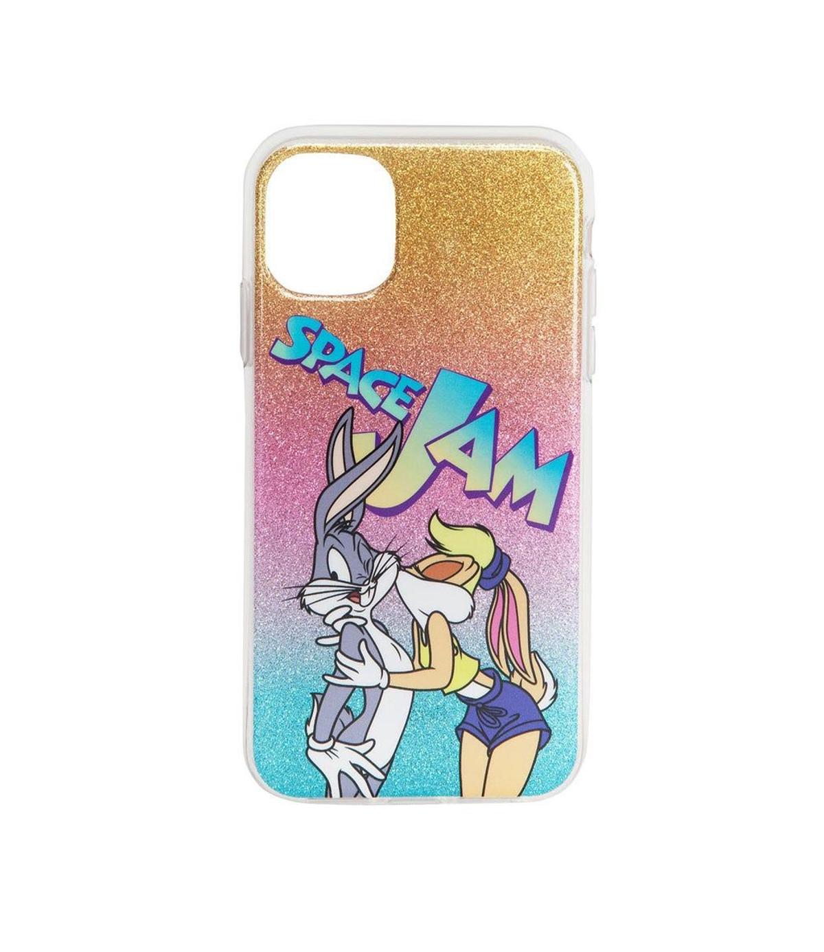 Carcasa para móvil  edición 'Space Jam', de Bershka.