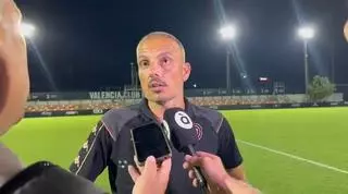 Beto, tras el Valencia-Hércules: «Nos molesta que los dos goles sean evitables»