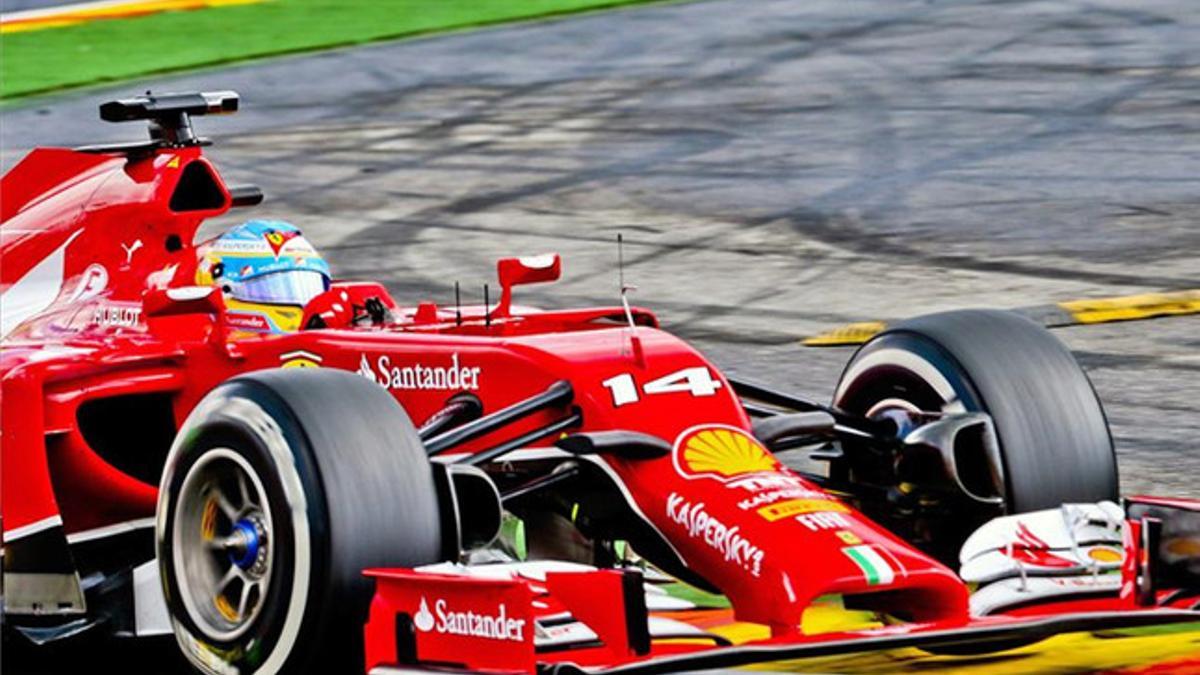 Alonso, optimista en Spa