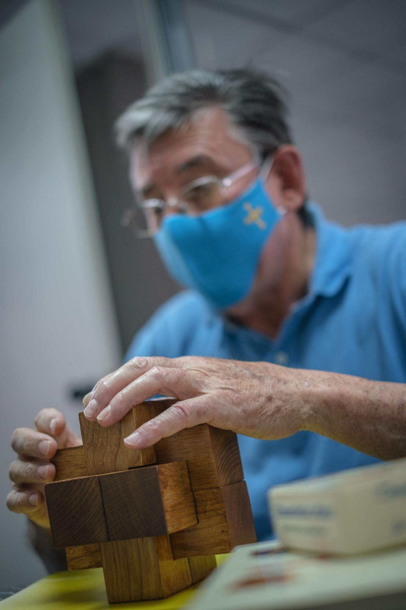 Victor Sariego, un inventor que propone crear en Tenerife la primera escultura modular intercambiable de Europa