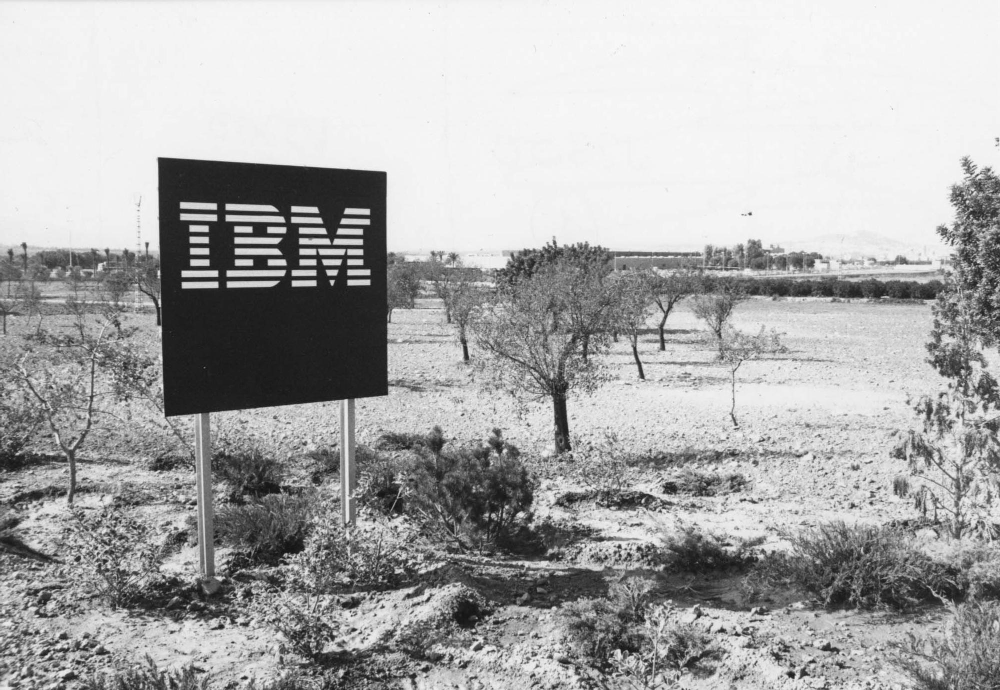 Así era la planta valenciana de IBM en los años 80 y 90