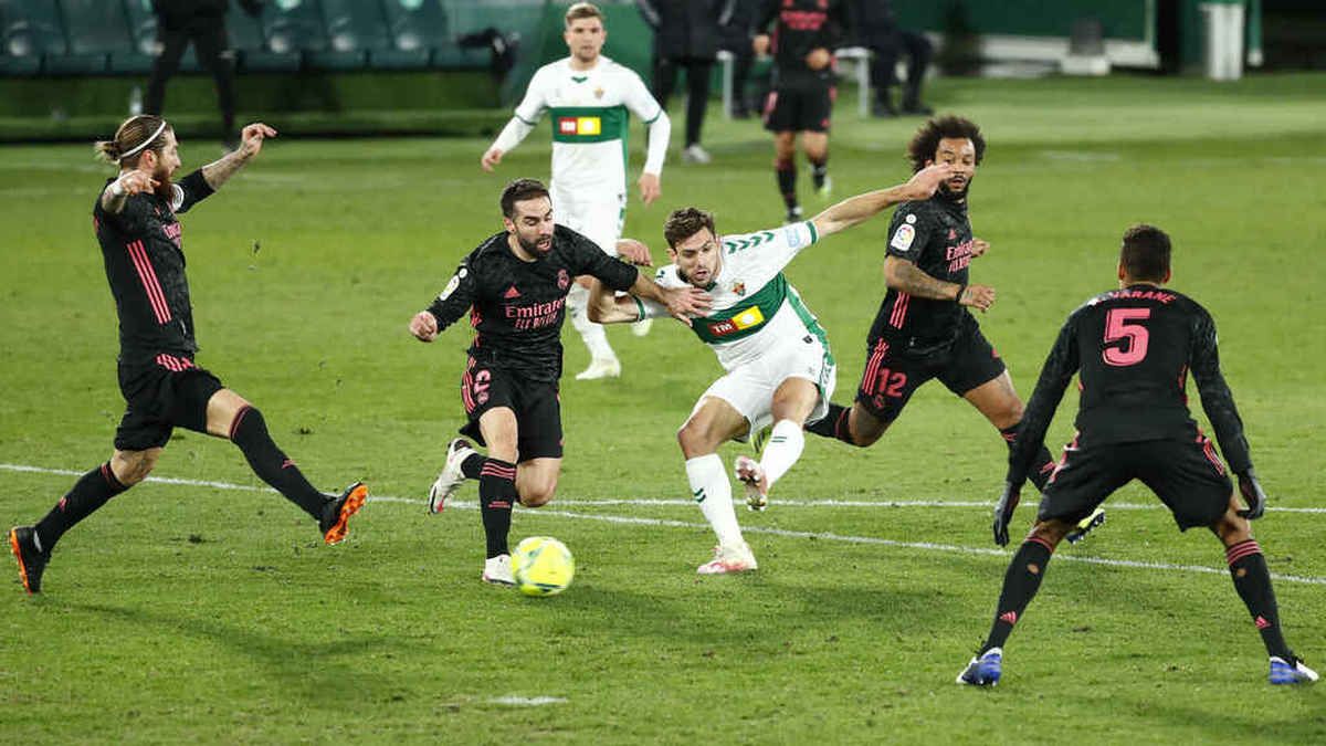 Incluso logrando una nueva victoria, el Real Madrid continuaría debajo del Atlético