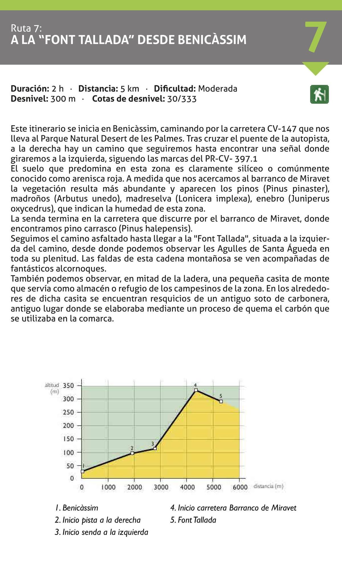 Ruta 7. A la Font Tallada.
