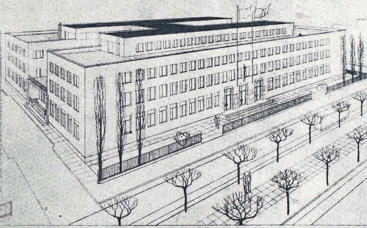 La propuesta de García Mercadal para la CHE.