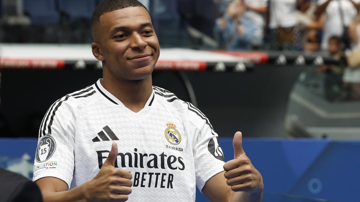 Mbappé ya forma parte del Real Madrid.