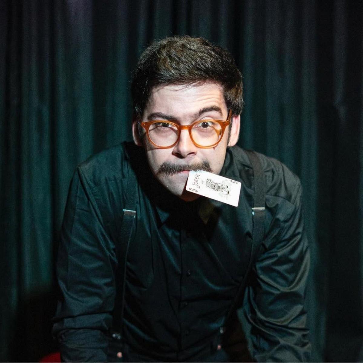 El mago Álex Louzao.
