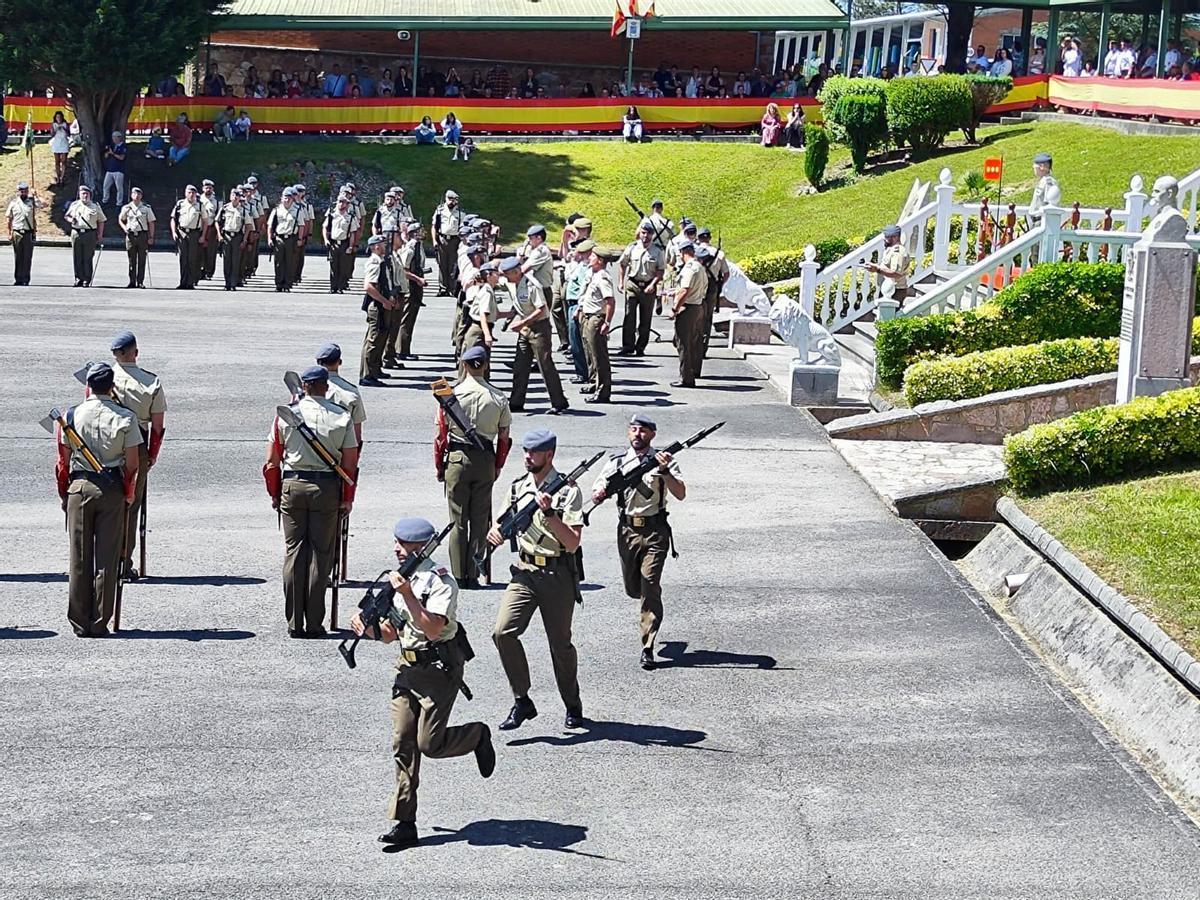 La Brilat conmemora su 60 aniversario con una parada militar en Cabo Noval