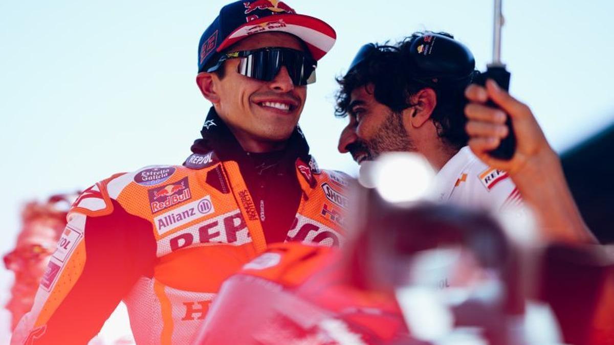 Marc Márquez, satisfecho de su cambio a Ducati