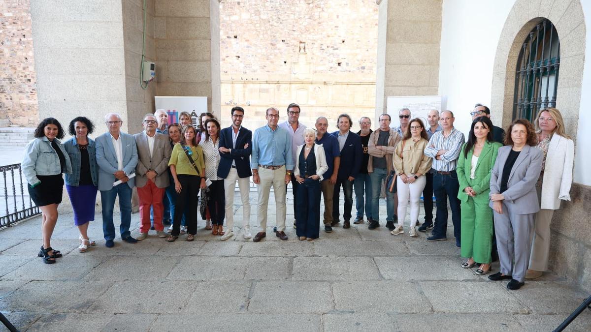 Imagen de la presentación de la Noche del Patrimonio.