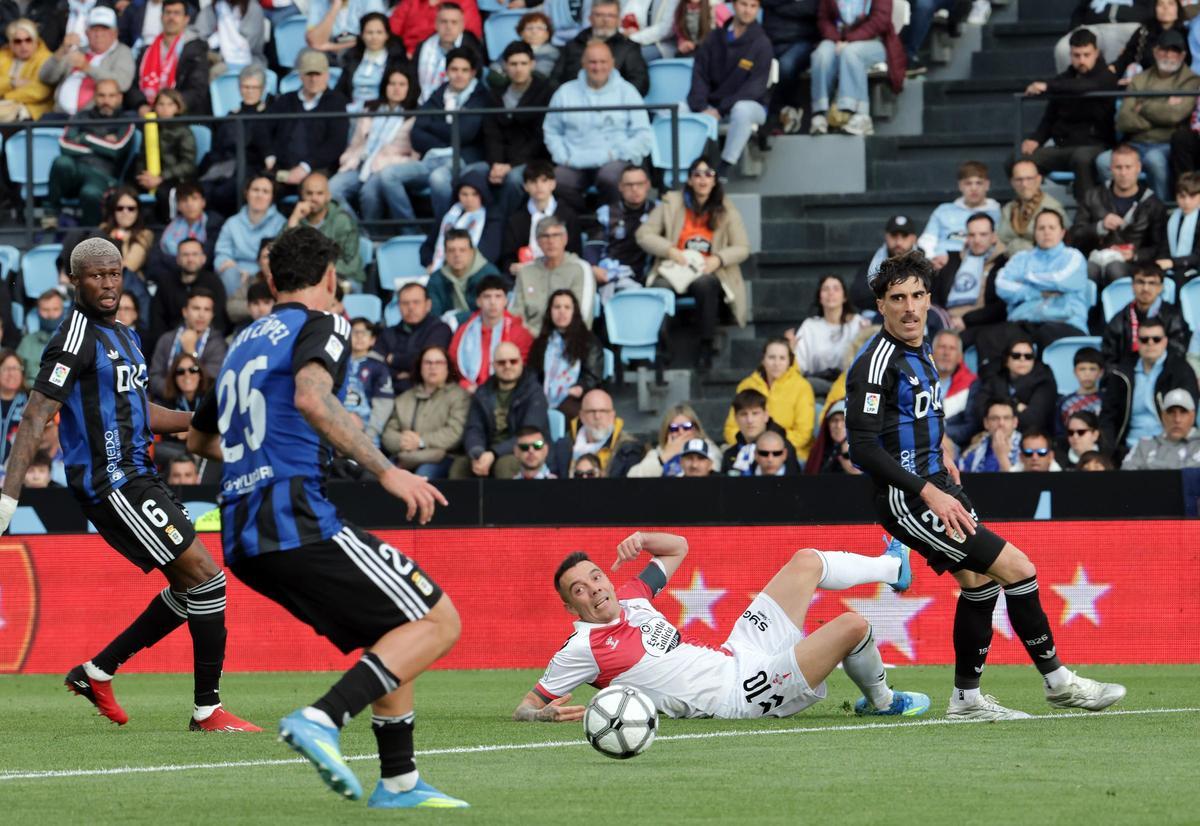 Las imágenes del Celta-Oviedo