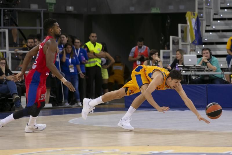 26.10.18. Las Palmas de Gran Canaria. Baloncesto Euroliga temporada 2018-19. Herbalife Gran Canaria - CSKA Moscú. Gran Canaria Arena. Foto Quique Curbelo  | 26/10/2018 | Fotógrafo: Quique Curbelo