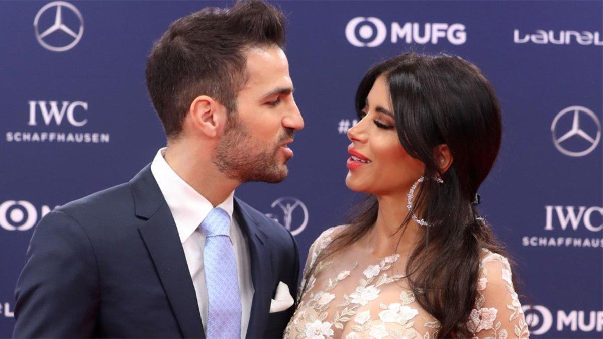 Cesc asistió junto a su pareja a los Laureus