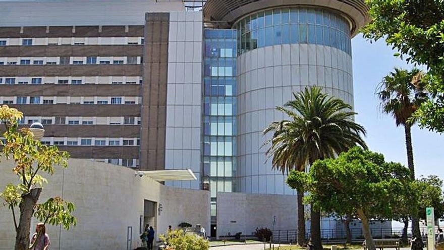 El Hospital Universitario de Canarias (HUC), en Santa Cruz de Tenerife.