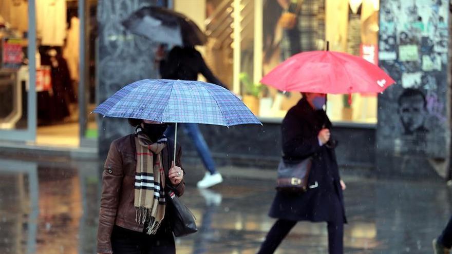 Probables lluvias débiles en el norte y mínimas en ascenso