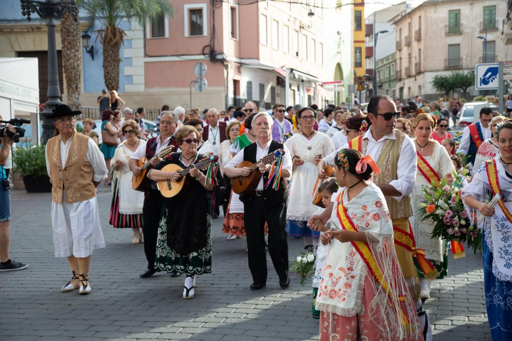 Ofrenda floral huertana a San Abdón y San Senén en