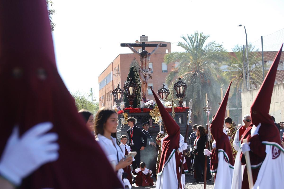 El Cristo de la Piedad en el barrio de Las Palmeras