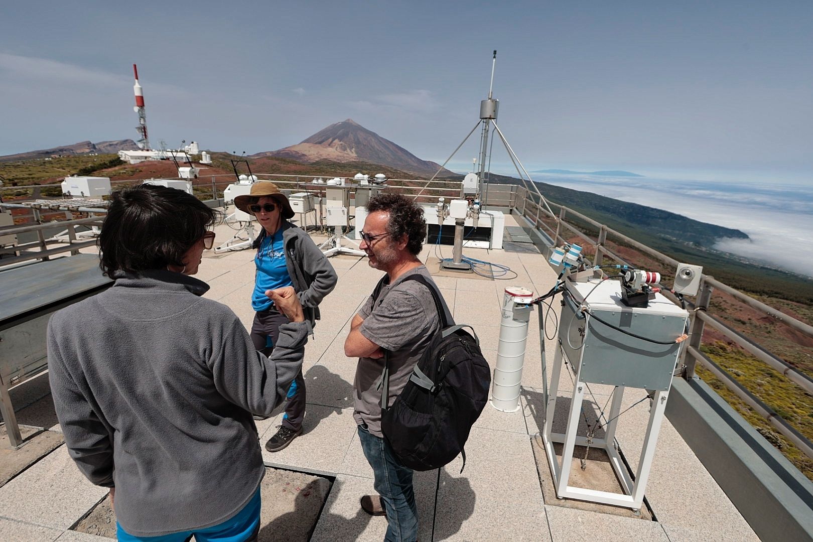 Visita al Centro de Investigaciones Meteorológicas de Izaña