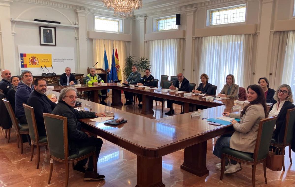 La reunión de la Subdelegación del Gobierno. | FDV