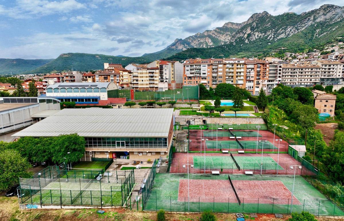 Vista general de la Zona Esportiva Toni Sabata de Berga