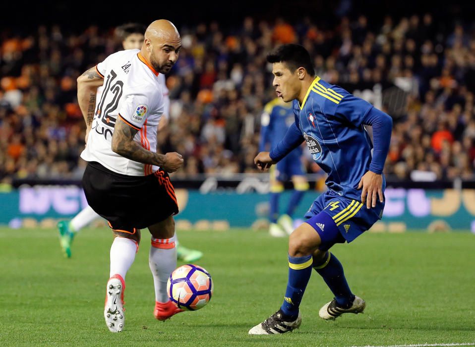 El Valencia - Celta, en fotos