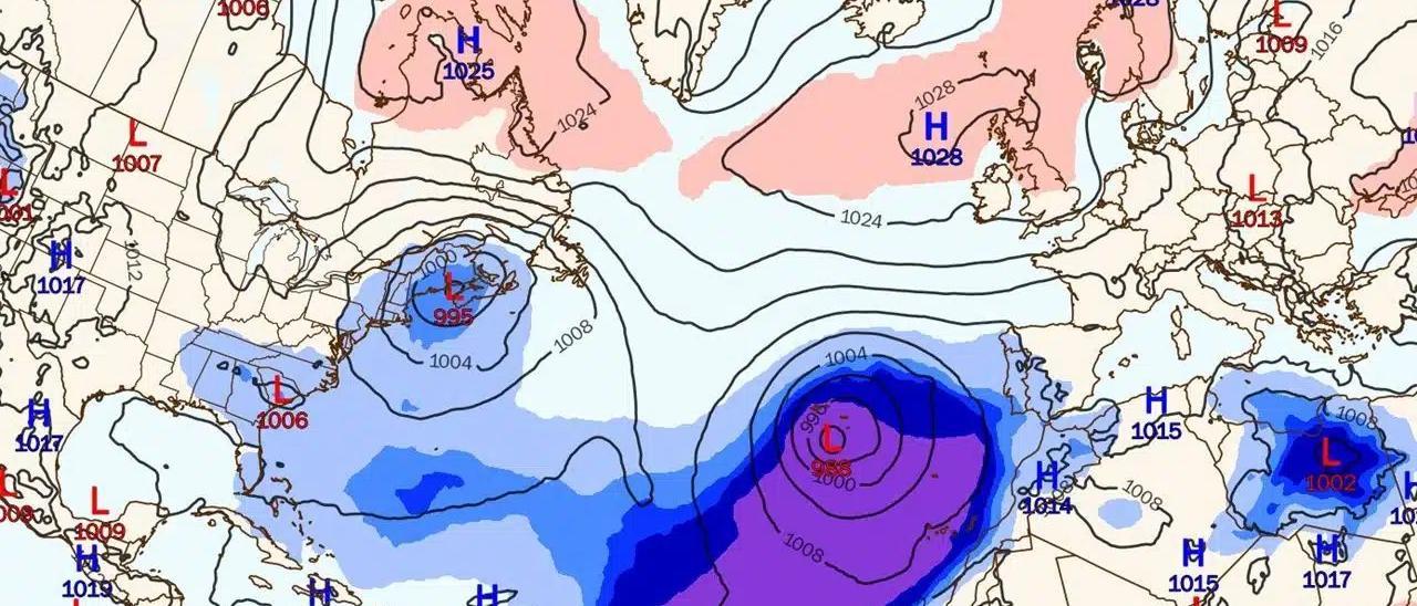 La borrasca que llegará a Canarias a principio de junio