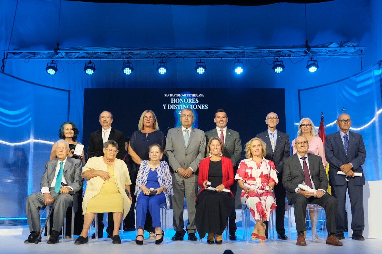 Gala de Honores y Distinciones de San Bartolomé de Tirajana