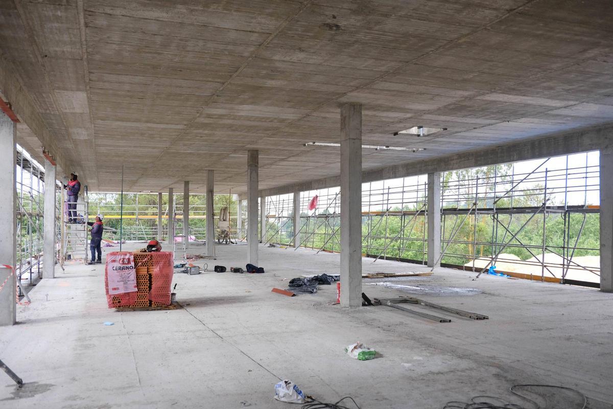Las obras del nuevo CEIP de O Milladoiro