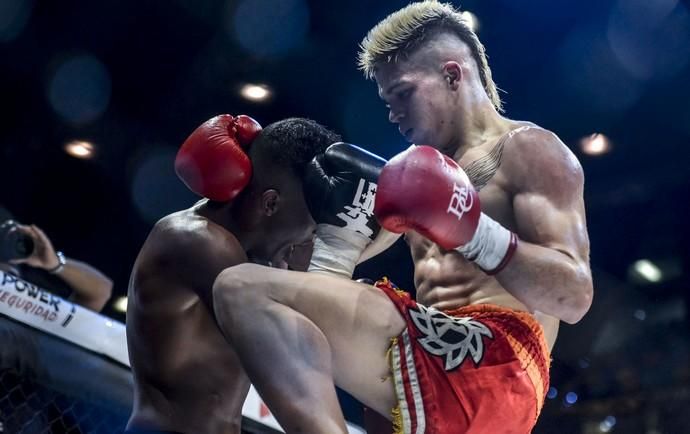 02/12/2017 LAS PALMAS DE GRAN CANARIA. Artes marciales mixtas en el Gran Canaria Arenas. FOTO: J. PÉREZ CURBELO