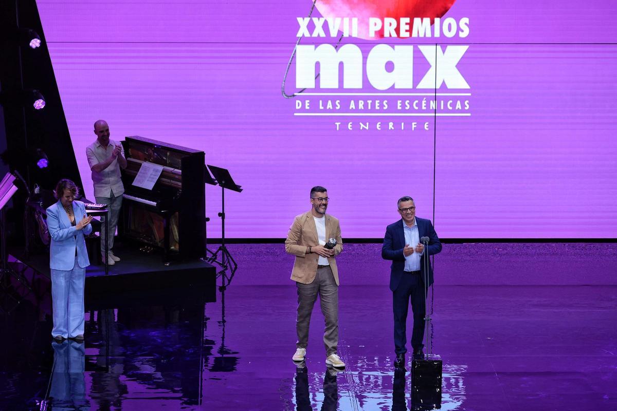 Momentos de los Premios Max.