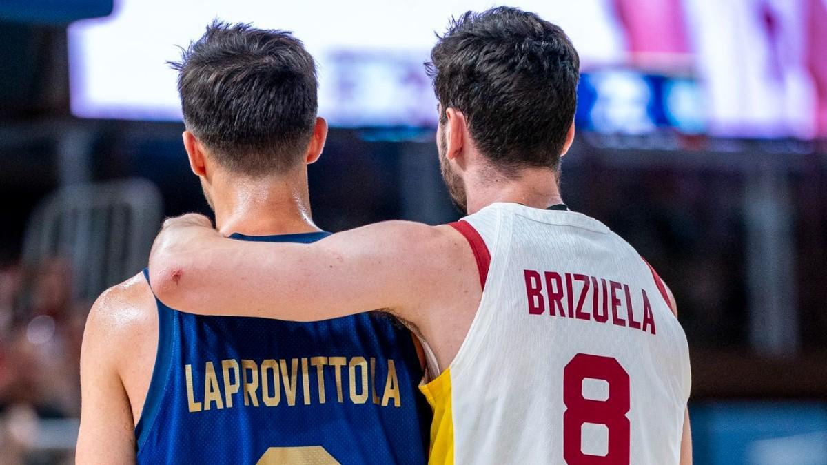 Laprovittola y Brizuela, en un España - Argentina