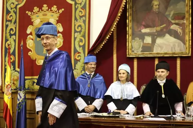 EN IMÁGENES: Así fue la investidura de Svante Pääbo como honoris causa de la Universidad de Oviedo