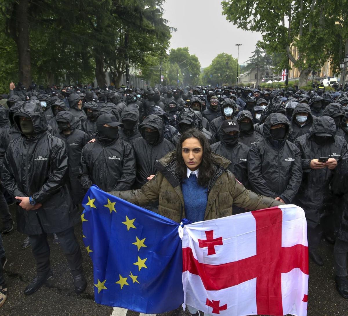 Geòrgia aprova la llei d’agents estrangers entre protestes