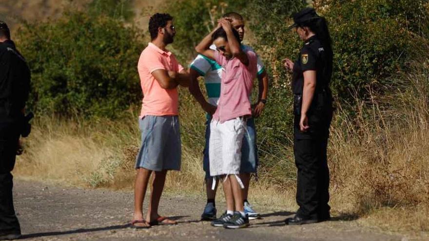 Familiares del pastor fallecido.