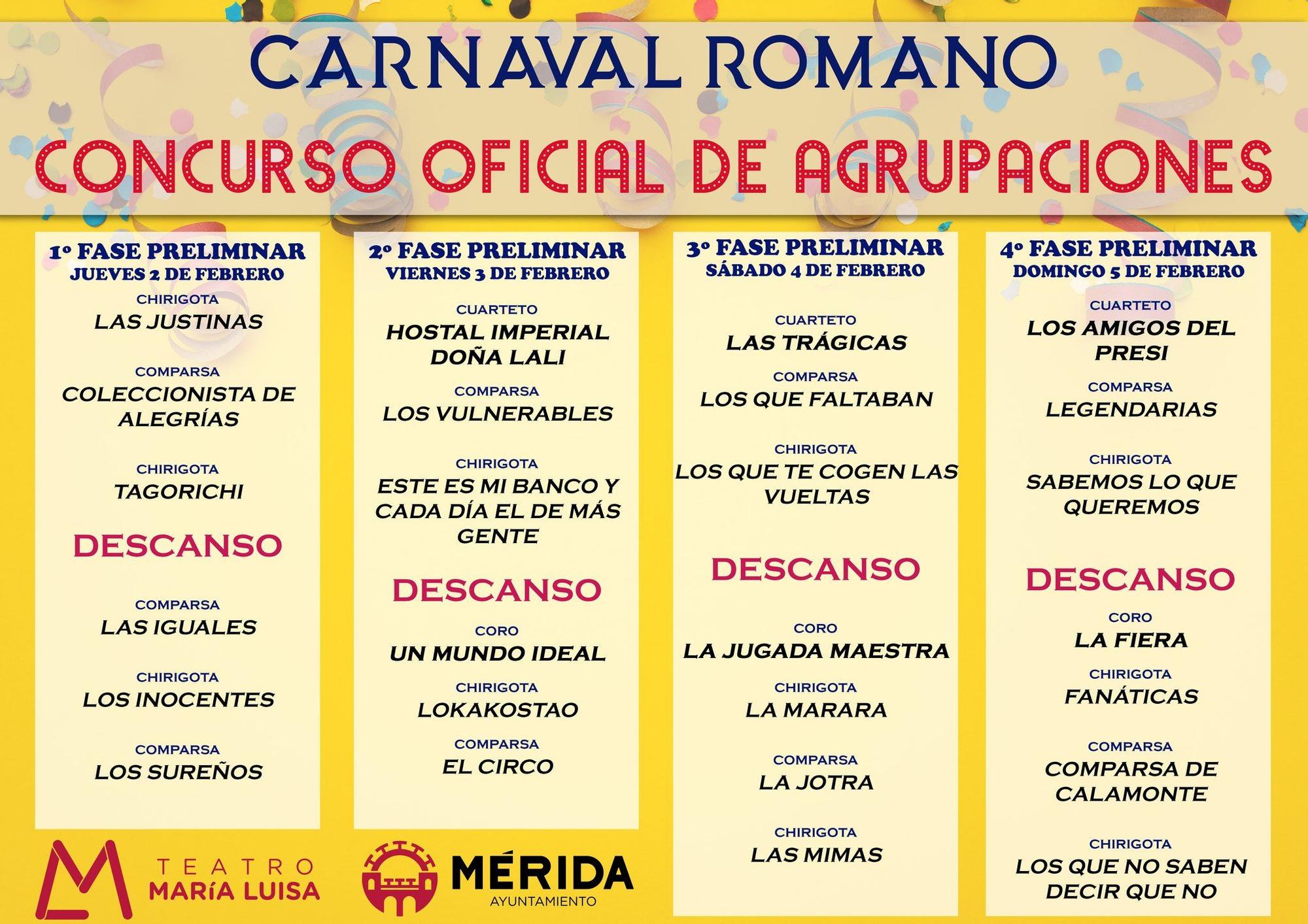 Abierto el plazo para las propuestas a Turutas de Oro del Carnaval Romano -   - Diario digital de Extremadura