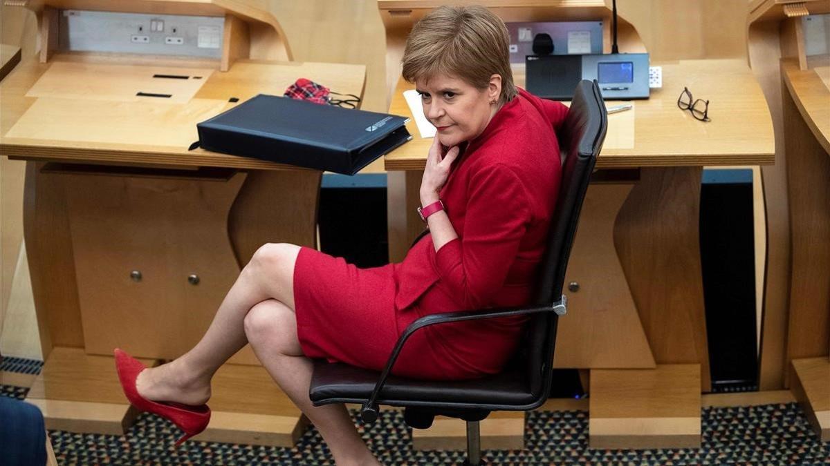 La ministra principal de Escocia, Nicola Sturgeon.