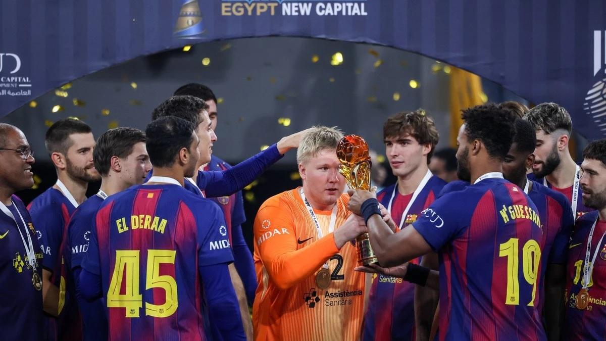El Barça derrotó al Veszprém en la pasada final